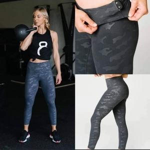 Zyia Gray Battleship Camo Luxe Leggings 4